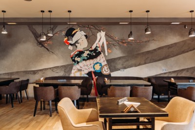 Travertino. Об'єкт "Kabuki", команда "Особливі інтер'єри".